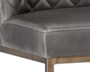Overcast Grey Barstool Leighland by Matho Sun, view 5