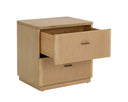 Rustic Oak Nightstand Etienne by Matho Sun, view 3