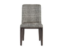 Grey Oak Naya Check Black Dining Chair Elisa by Matho Sun, view 2