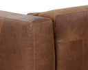 Raf Lucia Tobacco Leather Sofa Chaise Beau by Matho Sun, view 7