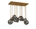 Rectangular Chandelier Dionis by Matho Sun