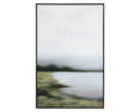 36" X 48" Black Floater Frame Landscape Lakeside Views (Set Of 2) by Matho Sun, view 2