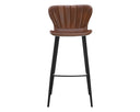Bravo Cognac / November Grey Barstool Arabella by Matho Sun, view 2