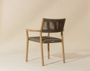 Natural Dining Armchairs set of 2 Kavala Stackable by Matho Sun, view 7