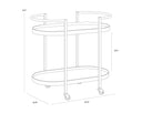 Bartlett Bar Cart by Matho Sun, view 6