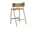 Antique Gold Counter Stool Keanu by Matho Sun, view 4