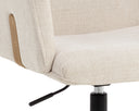 Chacha Cream Office Chair Kalev by Matho Sun, view 6
