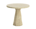 Travertine Look Natural 34" Bistro Table Kliff by Matho Sun, view 2