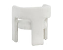 Copenhagen White Lounge Chair Isidore by Matho Sun, view 4