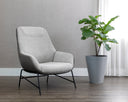Belfast Heather Grey / Bravo Ash Lounge Chair Lucier by Matho Sun, view 5
