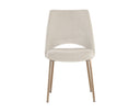 Bergen Taupe Dining Chairs set of 2 Radella by Matho Sun, view 2