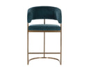 Gold Danny Teal Counter Stool Marris by Matho Sun, view 2