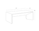 Grey Coffee Table Nomad by Matho Sun, view 5