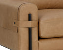 Ludlow Sesame Leather Armchair Camus by Matho Sun, view 6