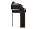 Napa Black Barstool Baz by Matho Sun, view 3