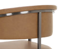 Gunmetal Milliken Cognac Counter Stool Marris by Matho Sun, view 7