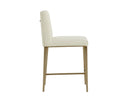Geralt Linen Counter Stool Wilbur by Matho Sun, view 3