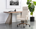 Chacha Cream Office Chair Kalev by Matho Sun, view 5