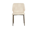 Bravo Cream Dining Chairs set of 2 Clinton by Matho Sun, view 2