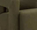 Copenhagen Olive Lounge Chair Forester by Matho Sun, view 5