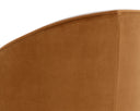 Meg Taupe / Meg Gold Dining Chair Cavoli Swivel by Matho Sun, view 7