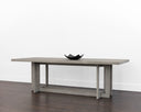 Ash Grey 96" Dining Table Disera by Matho Sun, view 6