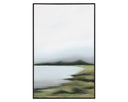 36" X 48" Black Floater Frame Landscape Lakeside Views (Set Of 2) by Matho Sun, view 3