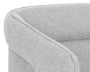 Belfast Heather Grey Lounge Chair Kendrick Swivel by Matho Sun, view 7