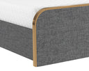 Full Chacha Grey Bed Tometi by Matho Sun, view 3