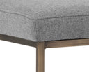 Dark Grey Dining Chairs set of 2 Leighland by Matho Sun, view 6