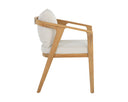 Palazzo Cream Dining Armchair Coraline by Matho Sun, view 3