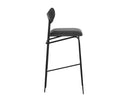 Black Bravo Portabella Barstool Gibbons by Matho Sun, view 2