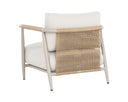 Greige Palazzo Cream Lounge Chair Muros by Matho Sun, view 4