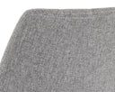 Light Grey Dining Chairs set of 2 Drew by Matho Sun, view 7