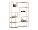 Extra Large Antique Brass Bookcase Eiffel by Matho Sun