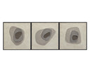 30" X 30" Black Floater Frame Nature Zen Garden (Set Of 3) by Matho Sun