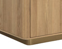 Small Rustic Oak Nightstand Kalla by Matho Sun, view 7