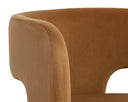 Meg Gold Lounge Chair Isidore by Matho Sun, view 7
