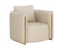 Napa Beige Lounge Chair Alix by Matho Sun