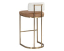 Napa Cognac / Rhea Light Barley Barstool Larissa by Matho Sun, view 4