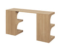 Rustic Oak Desk Catrine by Matho Sun, view 5