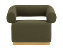 Copenhagen Olive Lounge Chair Aggie Swivel by Matho Sun, view 2