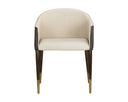 Dillon Cream / Bravo Ash Dining Armchair Kylin by Matho Sun, view 2