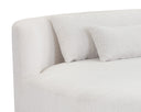 Raf Copenhagen White Sofa Chaise Laken by Matho Sun, view 6