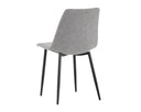 Light Grey Dining Chairs set of 2 Drew by Matho Sun, view 3