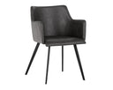 Town Grey / Roman Grey Dining Armchair Griffin by Matho Sun