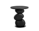 Black End Table Paplo by Matho Sun, view 3
