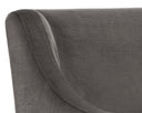 Piccolo Pebble Dining Armchair Zane Wheeled by Matho Sun, view 5