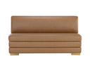 Milliken Cognac Banquette Radcliff by Matho Sun, view 2
