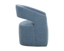 Danny Iceberg Dining Armchair Lloret Wheeled by Matho Sun, view 3